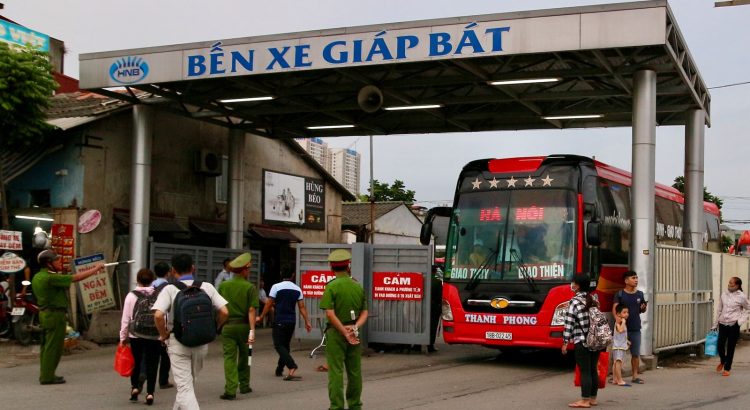 Bến xe Giáp Bát có có 66 đơn vị đăng ký vận tải có số lượt chuyến hoạt động dưới 70% quy định