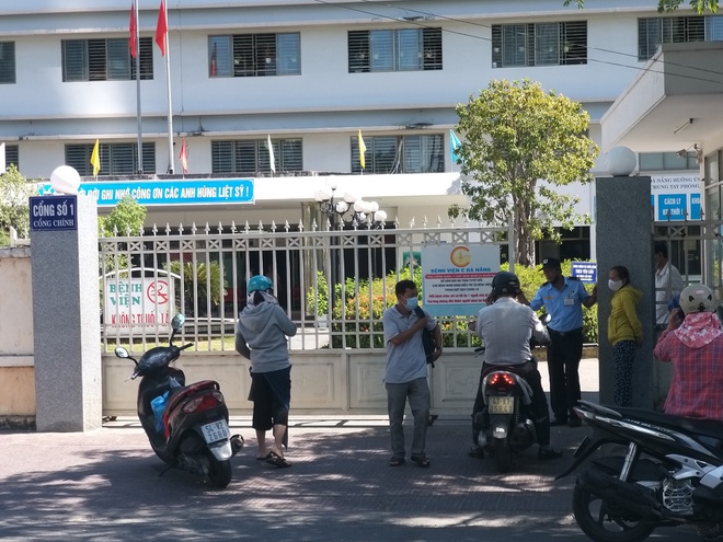 Bệnh viện C Đà Nẵng đã bị phong tỏa.
