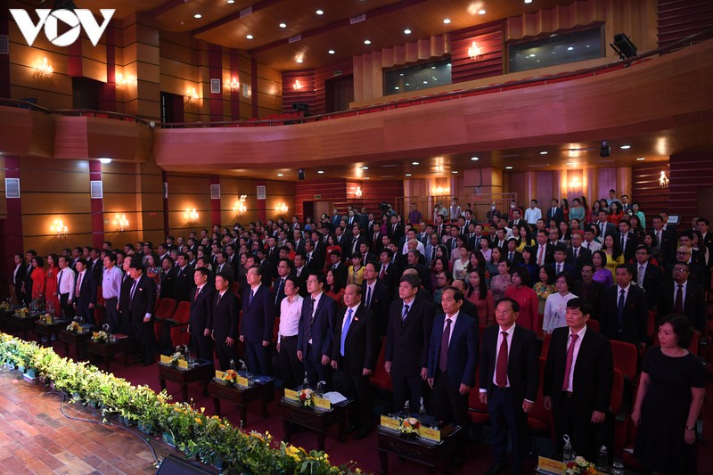 Các đại biểu tham dự Đại hội đại biểu Đảng bộ Đài Tiếng nói Việt Nam lần thứ 26, nhiệm kỳ 2020-2025.