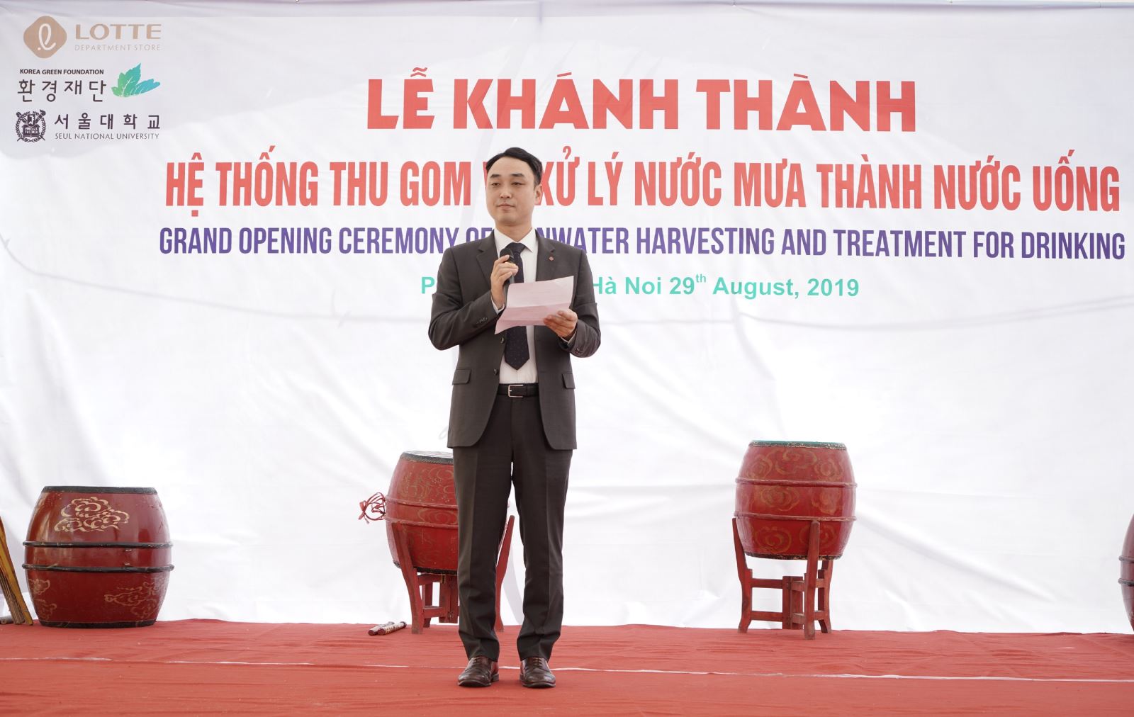 Ông Sun Woong Eom, Tổng Giám đốc Lotte Shopping Plaza Việt Nam