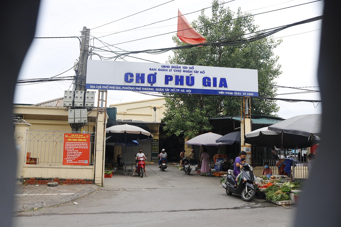Chợ Phú Gia  Phú Thượng, Tây Hồ, TP Hà Nội