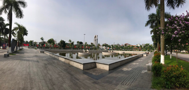 Công trình cải tạo công viên Lý Thái Tổ