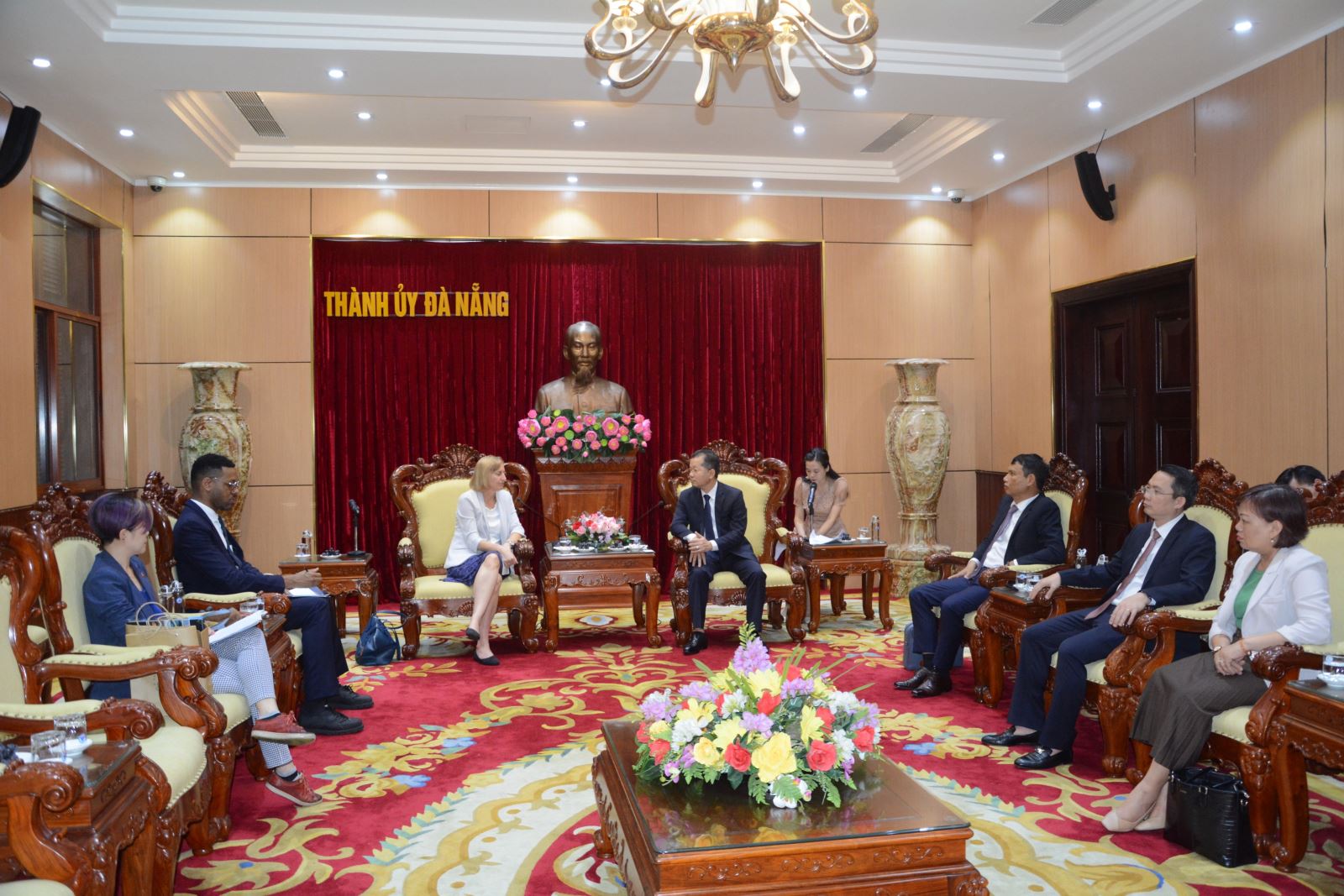Ông Nguyễn Văn Quảng khẳng định các doanh nghiệp Hoa Kỳ rất quan tâm đến TP Đà Nẵng.