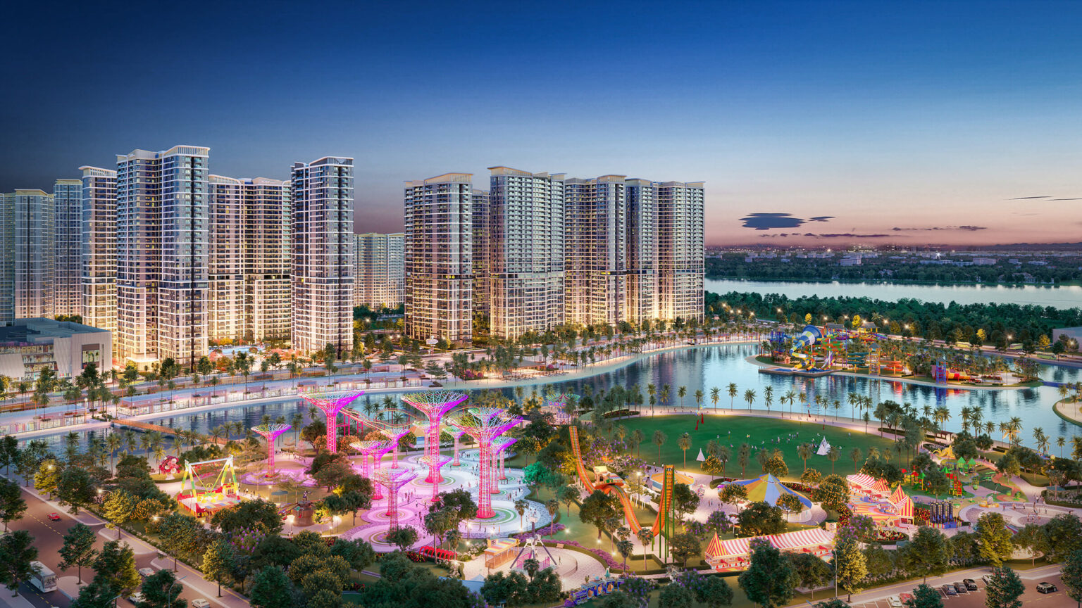 Vị trí độc tôn tại trái tim Vinhomes Grand Park của The Opus One mở ra bộ tứ “tầm view  vĩnh cửu”