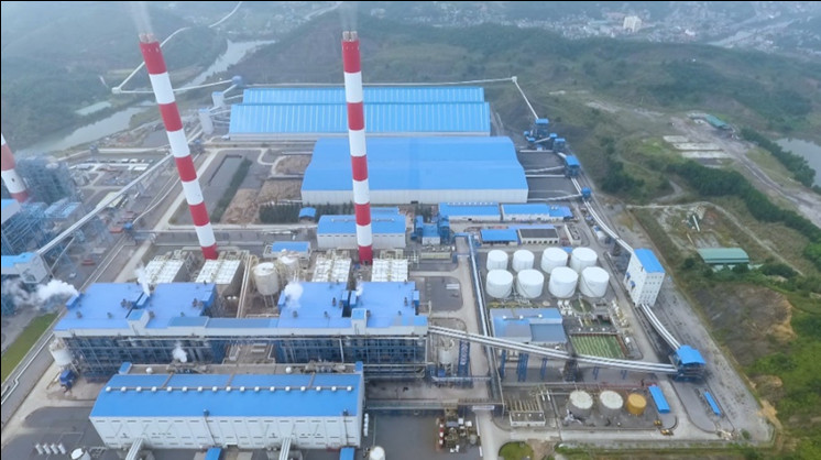 Toàn cảnh Nhà máy nhiệt điện Mông Dương