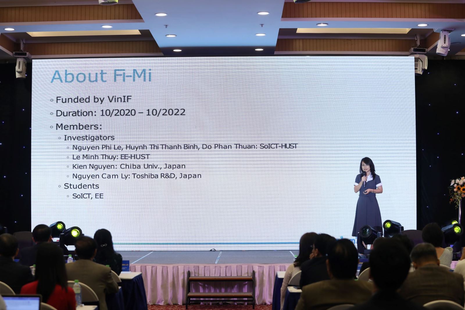 TS. Nguyễn Phi Lê, Chủ nhiệm dự án tiêu biểu được nhận tài trợ của VINIF năm 2020.