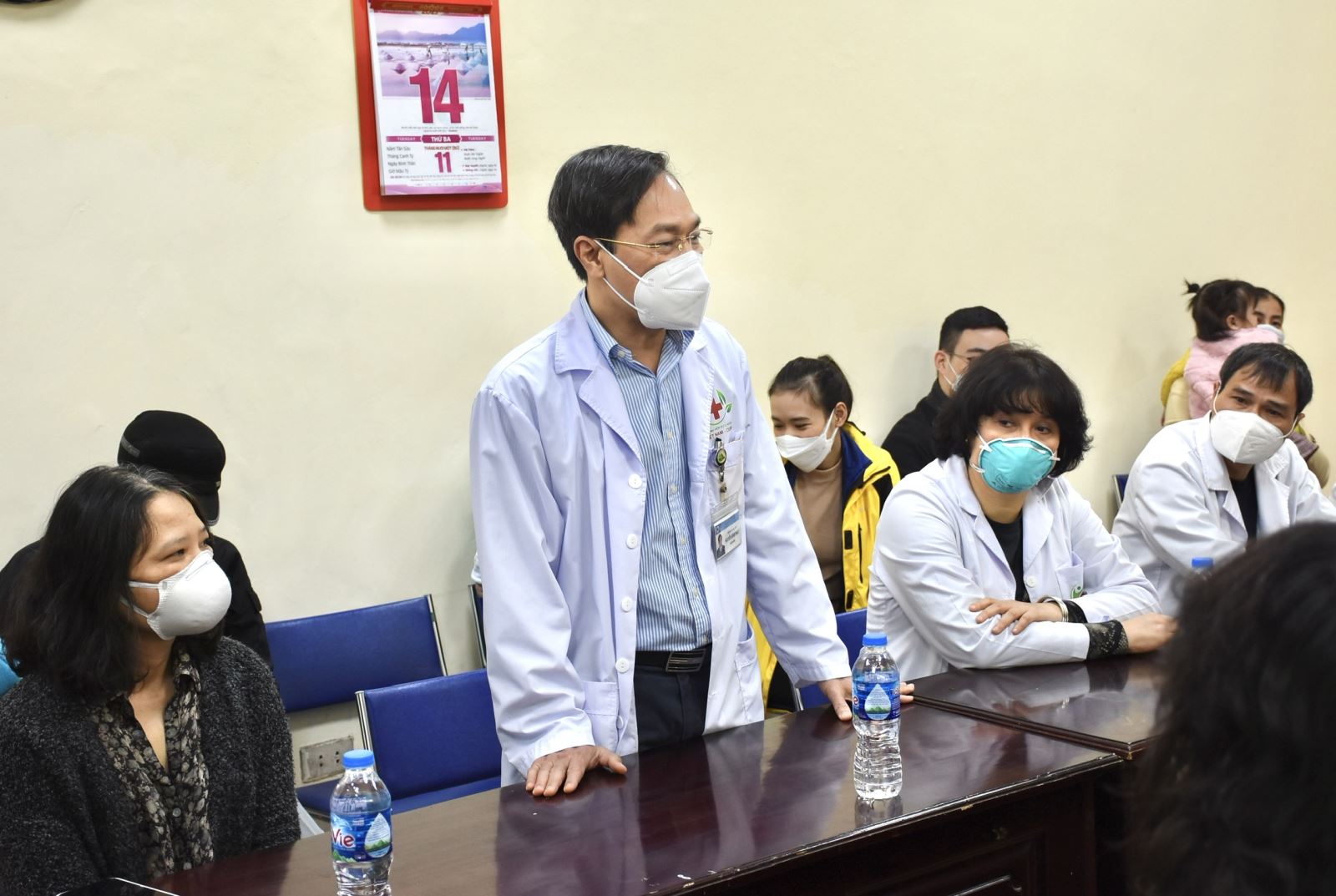 Tiến Sỹ, Bác sỹ Nguyễn Đình Phúc, Giám đốc Bệnh viện Hữu nghị Việt Nam - Cu Ba phát biểu tại chương trình