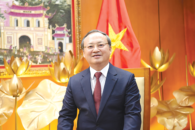 Tổng Giám đốc Đài Tiếng nói Việt Nam Đỗ Tiến Sỹ. 