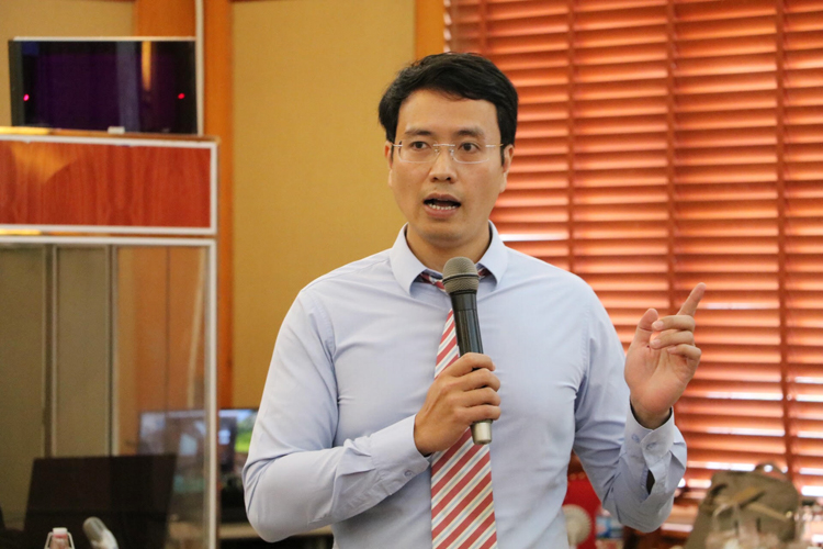 TS. Cao Anh Tuấn phát biểu tại Hội thảo.