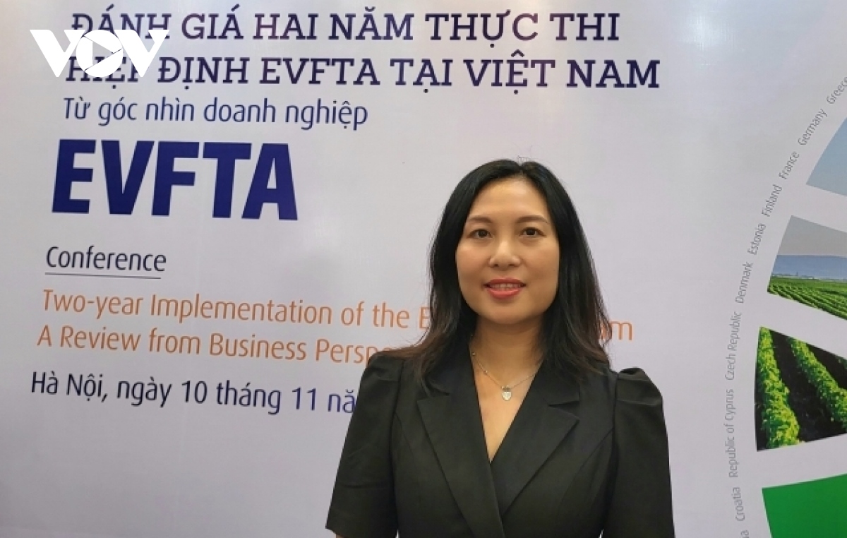 Bà Nguyễn Cẩm Trang, Phó Cục trưởng Cục Xuất nhập khẩu - Bộ Công Thương.