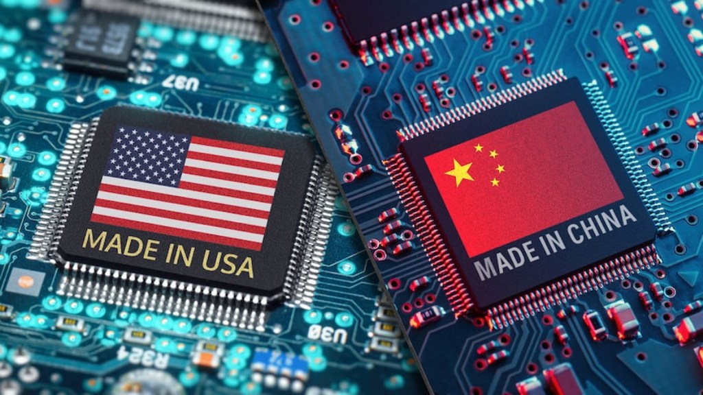 Mỹ đang nỗ lực duy trì quyền kiểm soát công nghệ chip cao cấp để ngăn chặn sự trỗi dậy quá nhanh của ngành công nghiệp bán dẫn Trung Quốc. (Ảnh: ABC News)
