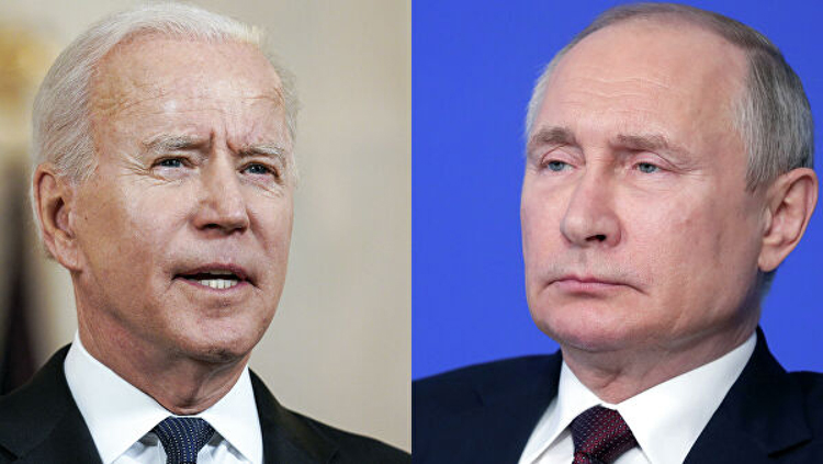Tổng thống Biden và Tổng thống Putin. (Ảnh: Reuters)