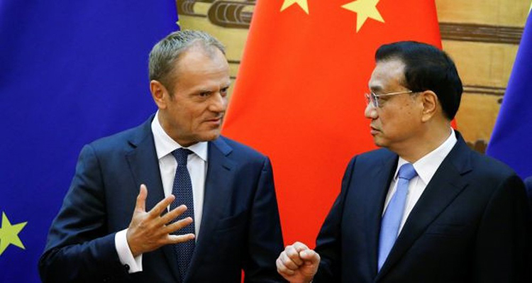 Chủ tịch Hội đồng châu Âu gặp gỡ Thủ tướng Lý Khắc Cường (ảnh internet)