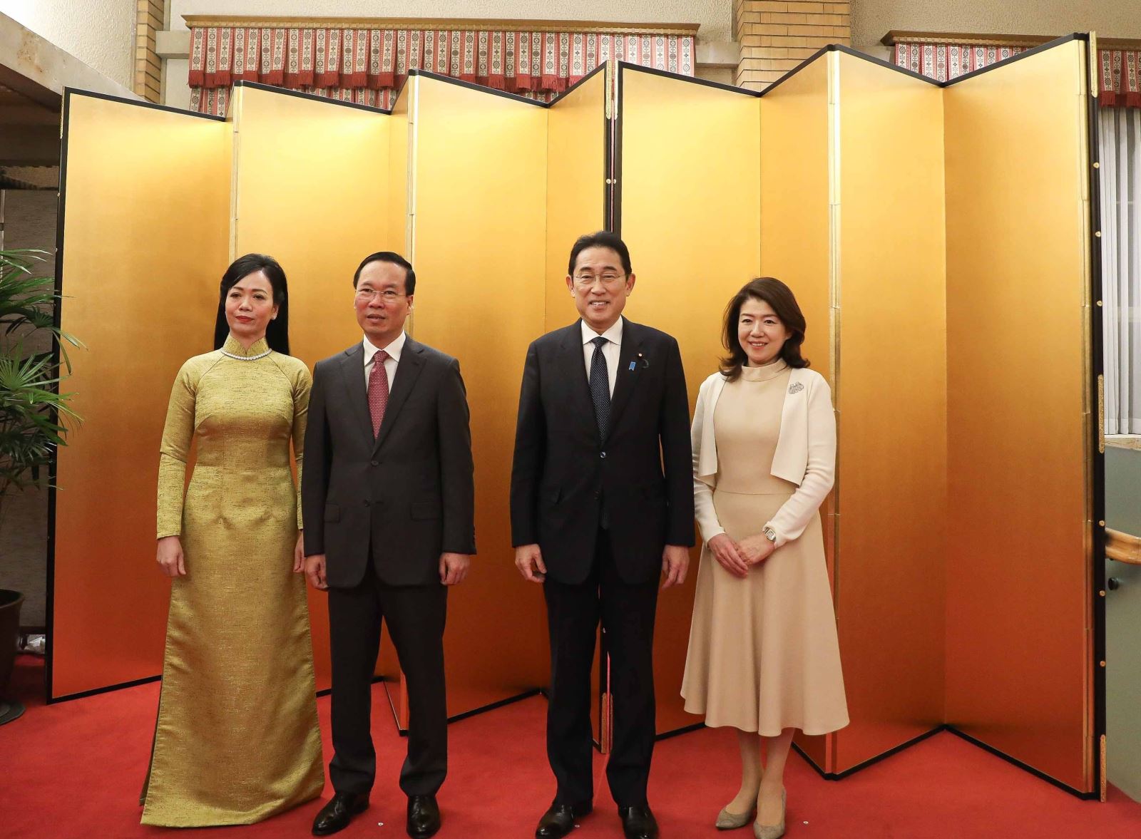 Chủ tịch nước Võ Văn Thưởng và Phu nhân thăm Nhật Bản tháng 11/2023. (Ảnh: Vũ Dũng)