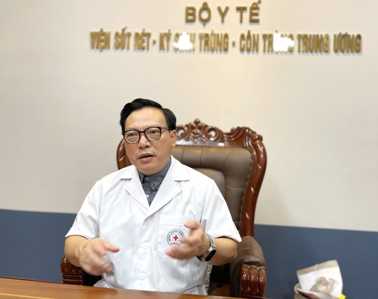 TS. Hoàng Đình Cảnh, Viện trưởng Viện Sốt rét - Ký sinh trùng - Côn trùng Trung ương.