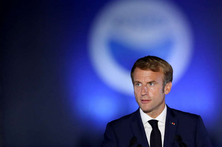 Tổng thống Pháp Macron. (Ảnh: Reuters)