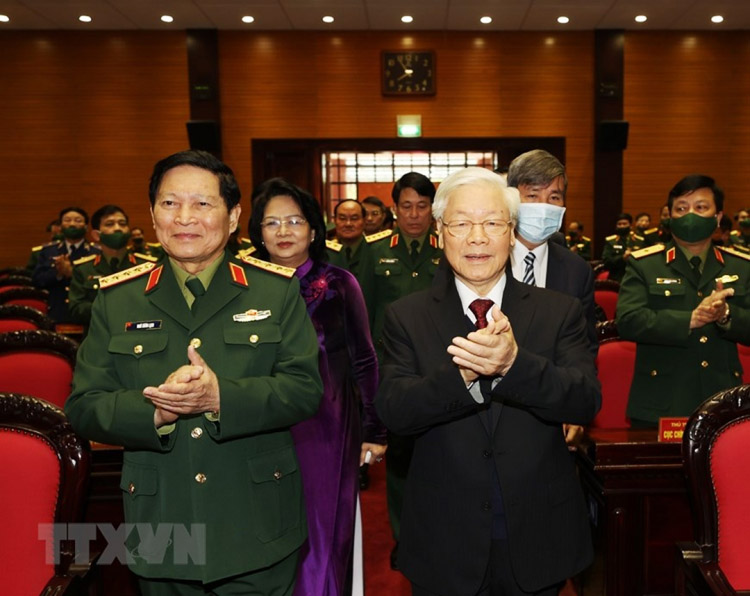Tổng Bí thư, Chủ tịch nước, Bí thư Quân ủy Trung ương Nguyễn Phú Trọng. Ảnh: TTXVN