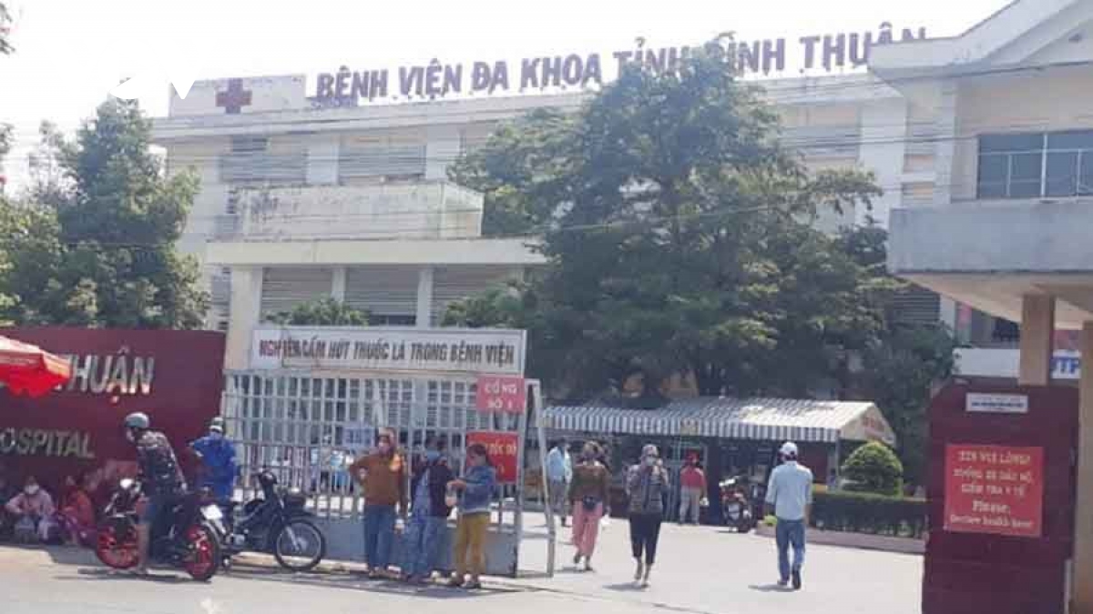 Bệnh viện Đa khoa tỉnh Bình Thuận. (Ảnh: Đoàn Sĩ)