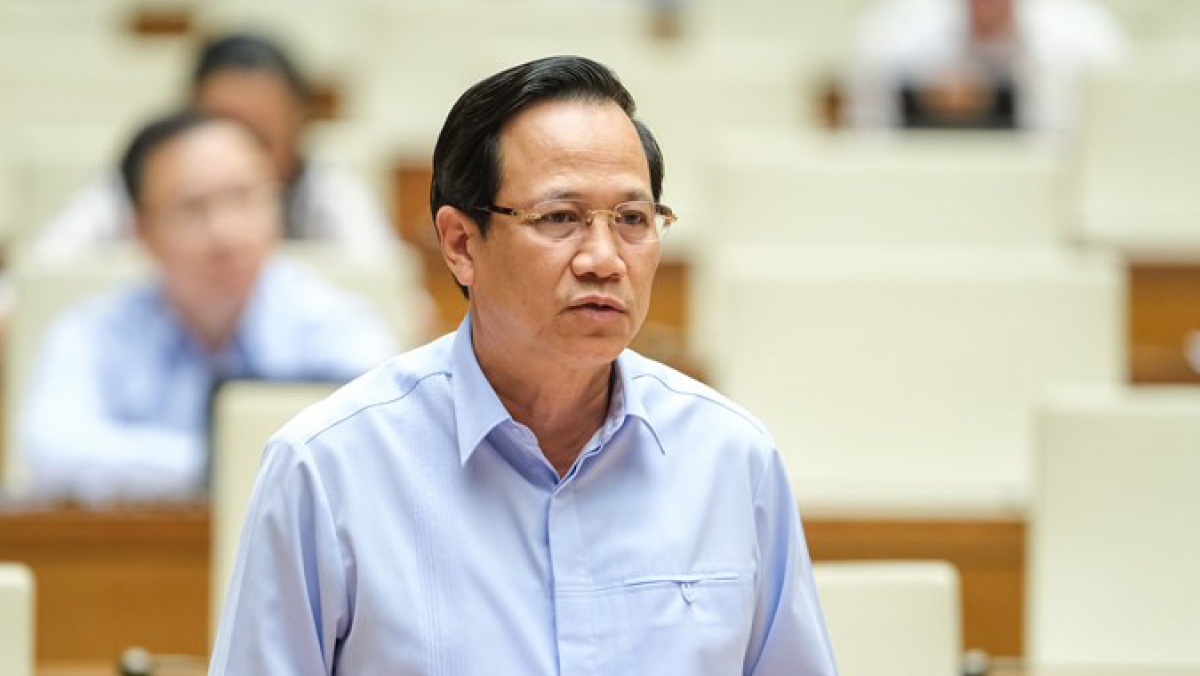 Bộ trưởng Bộ LĐTBXH Đào Ngọc Dung.