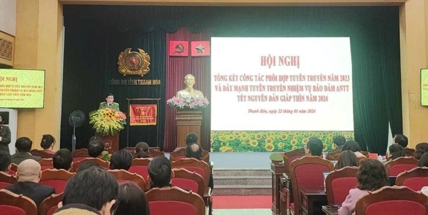 Đại tá Dương Văn Tiến, Phó Giám đốc Công an tỉnh Thanh Hoá cho biết, giá trị của công tác công an là làm sao phòng ngừa, không có tội phạm.