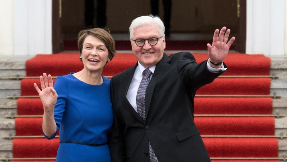 Tổng thống Đức Frank - Walter Steinmeier và Phu nhân. (Ảnh: Reuters)