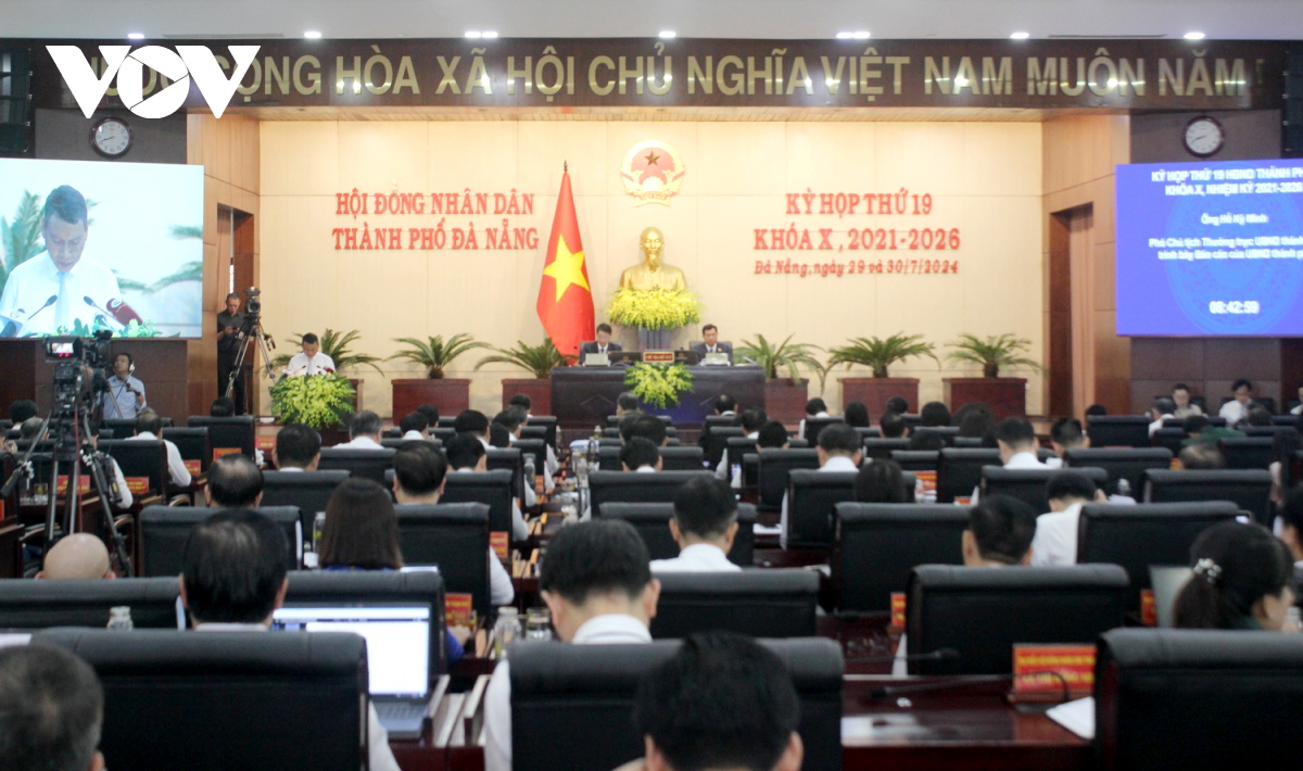 Kỳ họp thứ 19, kỳ họp thường lệ giữa năm 2024 HĐND thành phố Đà Nẵng.