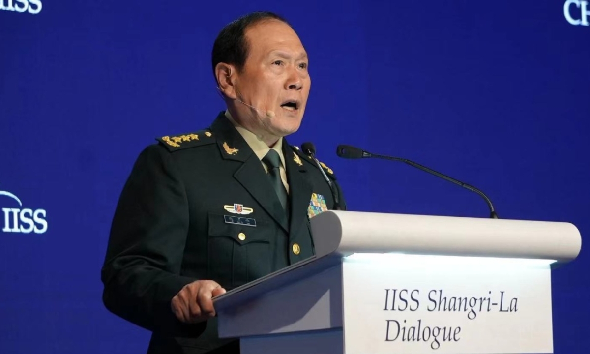 Bộ trưởng Quốc phòng Trung Quốc Ngụy Phượng Hòa. (Ảnh: Global Times)