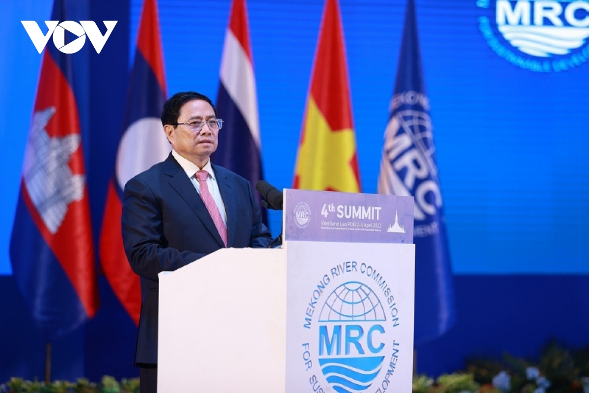 Thủ tướng dự và phát biểu tại Hội nghị cấp cao Uỷ hội sông Mê Công quốc tế.