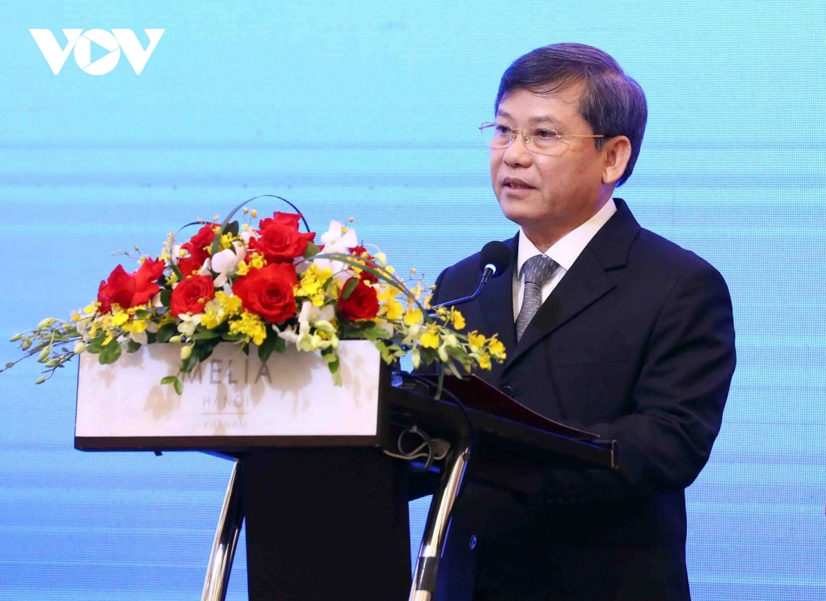 Viện trưởng Viện Kiểm sát nhân dân tối cao Lê Minh Trí phát biểu khai mạc hội nghị.