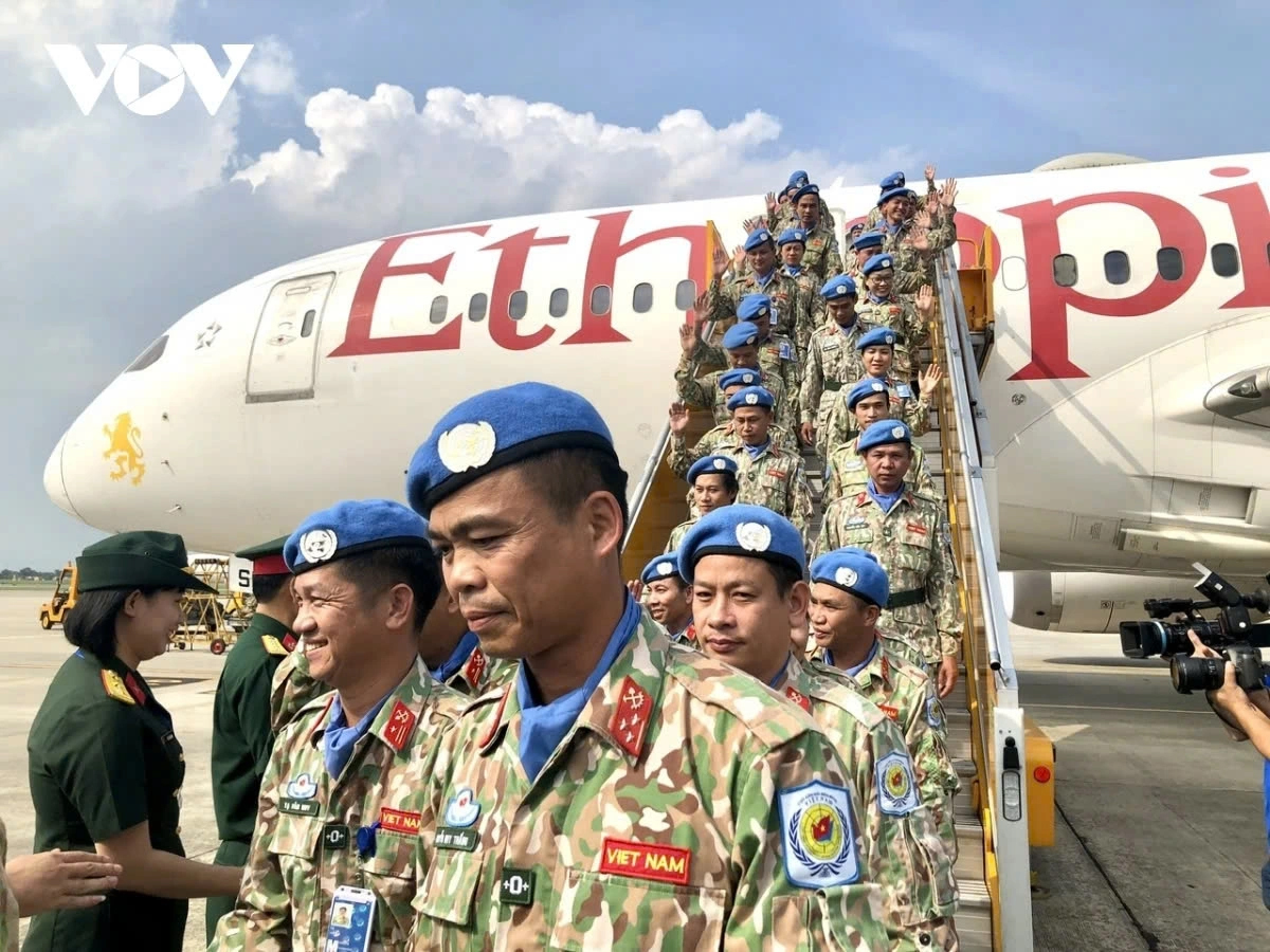 Đội Công binh số 2 hoàn thành tốt nhiệm vụ về nước sau hơn một năm thực hiện nhiệm vụ gìn giữ hòa bình Liên hợp quốc tại phái bộ UNISFA, khu vực Abyei.