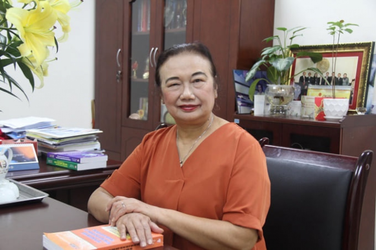 Bà Nguyễn Thị Cúc, Chủ tịch Hội Tư vấn Thuế Việt Nam.
