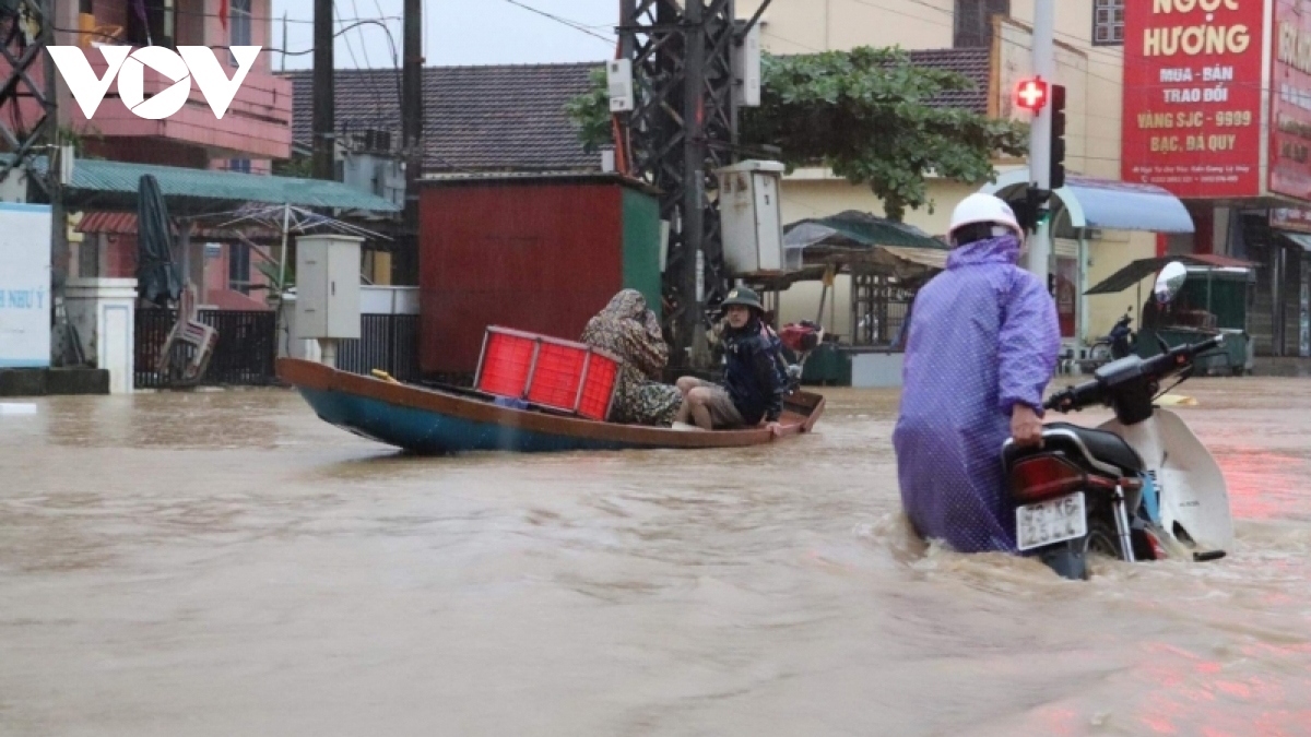 Không khí lạnh sẽ gây ra một đợt mưa lớn cho khu vực miền Trung.