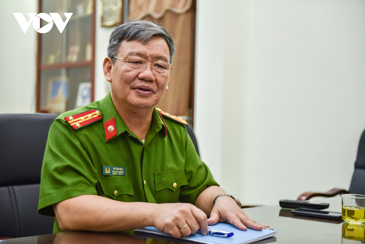 Đại tá Vũ Văn Hậu, Phó Cục trưởng Cục Cảnh sát điều tra tội phạm về ma túy, Bộ Công an.