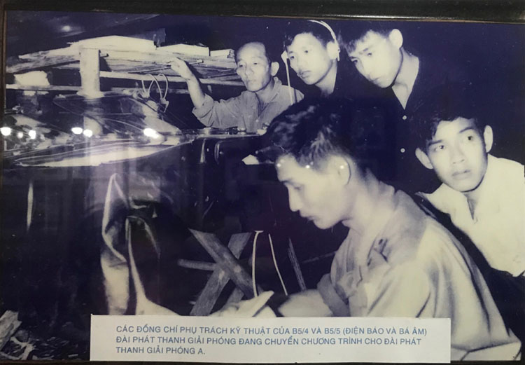 Một số ảnh tư liệu về Đài Giải phóng đang được lưu giữ tại Đài Tiếng nói Nhân dân TPHCM.