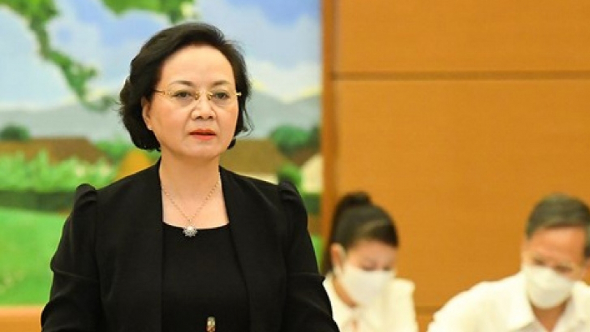 Bộ trưởng Nội vụ Phạm Thị Thanh Trà.