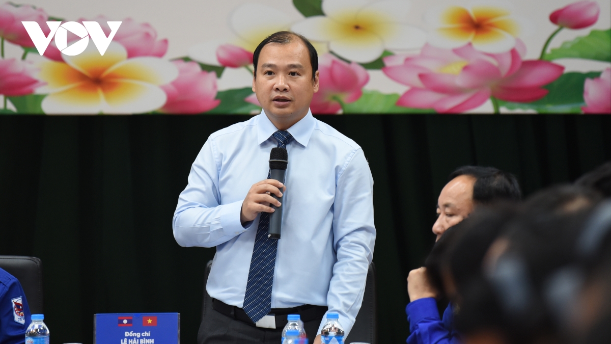 Ông Lê Hải Bình, Phó Trưởng Ban Tuyên giáo Trung ương phát biểu tại Hội thảo.
