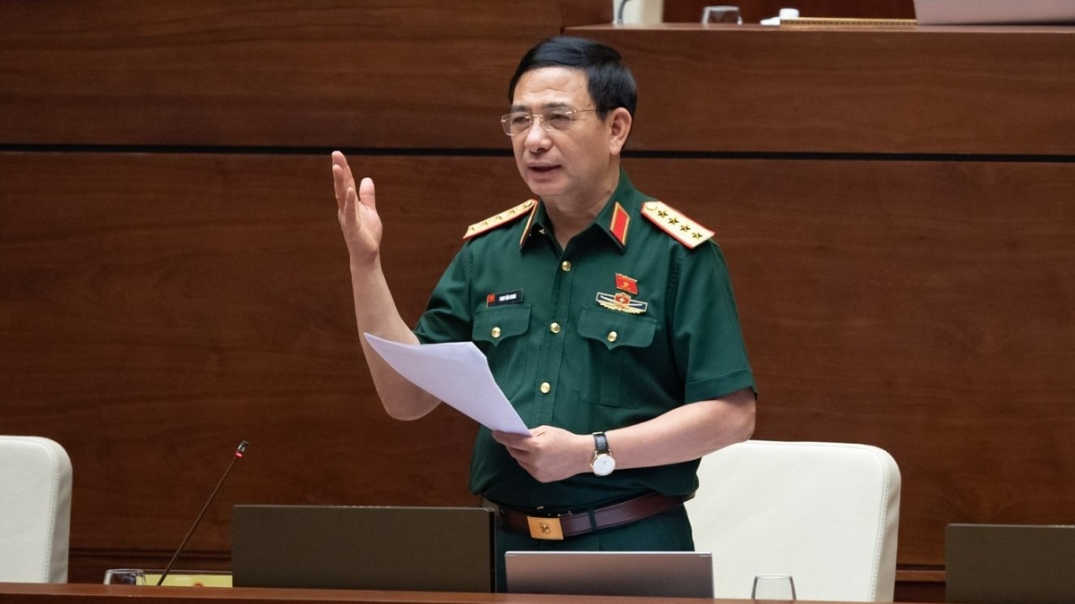 Đại tướng Phan Văn Giang, Bộ trưởng Bộ Quốc phòng.