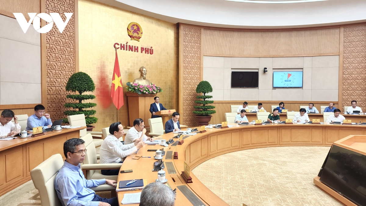 Thủ tướng chủ trì Phiên họp Chính phủ chuyên đề xây dựng pháp luật tháng 9.