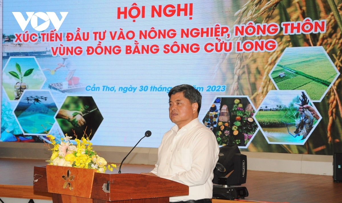 Ông Trần Thanh Nam, Thứ trưởng Bộ Nông nghiệp và Phát triển nông thôn phát biểu.