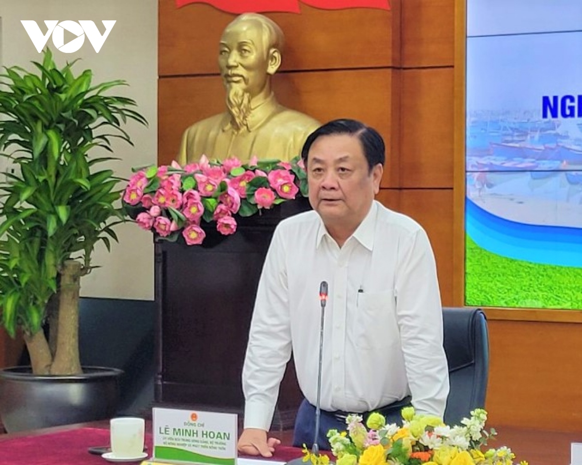 Bộ trưởng Lê Minh Hoan cho rằng, chống khai thác IUU, hành động vì hình ảnh quốc gia, thương hiệu quốc gia về thủy sản trên trường quốc tế.