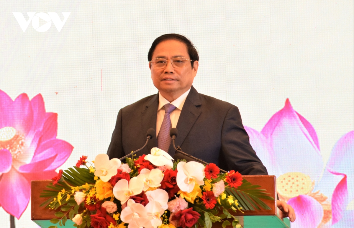 Thủ tướng Chính phủ phát biểu tại Hội nghị.