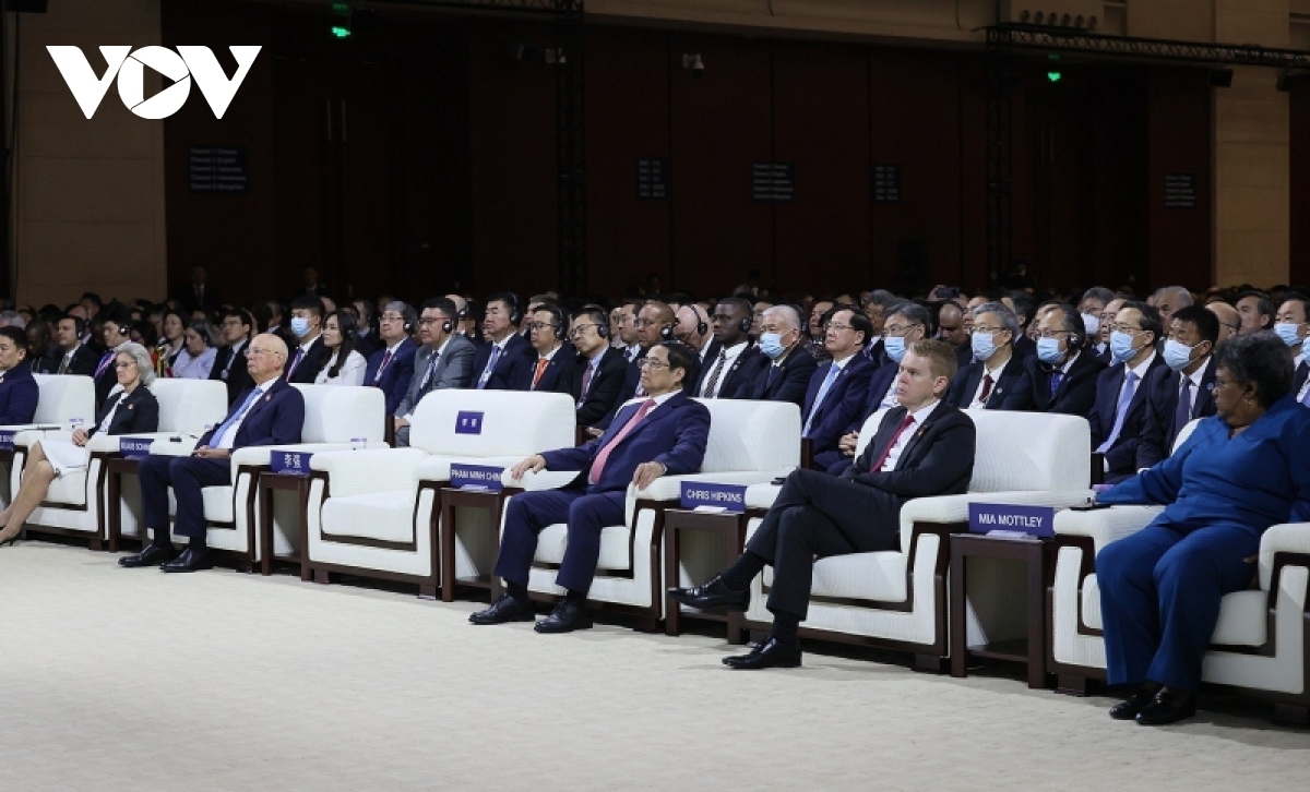 Thủ tướng Phạm Minh Chính dự Hội nghị thường niên các nhà tiên phong lần thứ 14 của WEF.