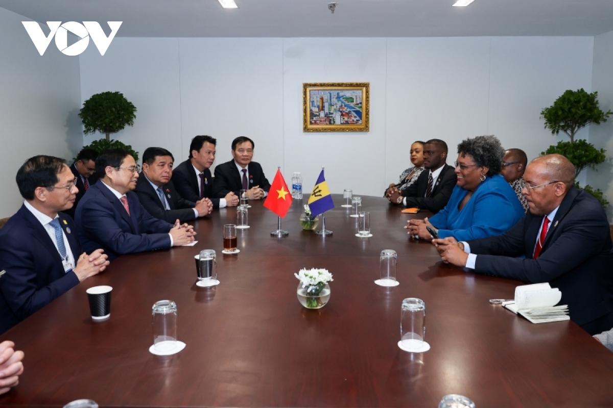 Thủ tướng mong muốn thông qua Barbados, Việt Nam sẽ tăng cường quan hệ hơn nữa với khu vực.