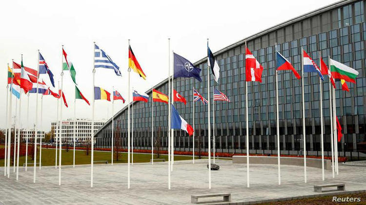 Cờ NATO và các nước thành viên. (Ảnh: Reuters)