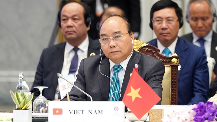 Thủ tướng Nguyễn Xuân Phúc tham dự Hội nghị Cấp cao ASEAN lần thứ 34 tại Thái Lan (Ảnh: VGP)