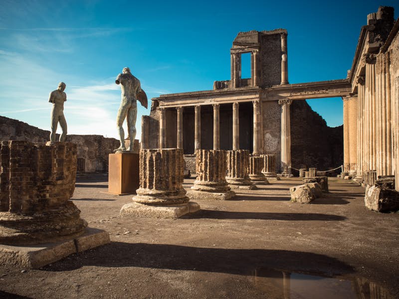 Phục hồi Pompeii. (Ảnh: T.L)