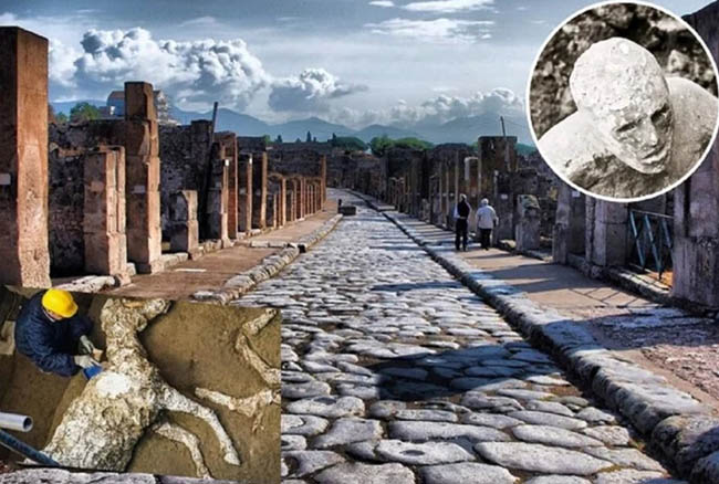 Phục hồi Pompeii. (Ảnh: T.L)