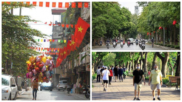 Nhịp sống của Thủ đô Hà Nội đã trở lại bình thường 