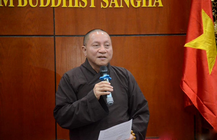Hòa thượng Thích Gia Quang - Phó Chủ tịch hội đồng trị sự, Trưởng ban thông tin truyền thông, người phát ngôn Giáo hội Phật Giáo Việt Nam