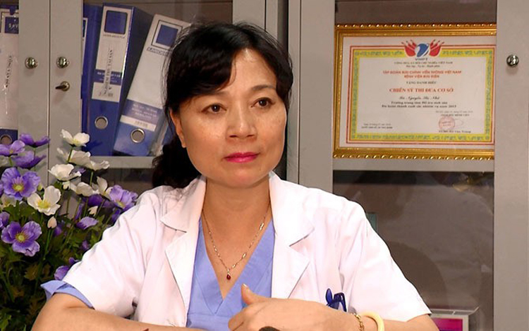 Bác sĩ Nguyễn Thị Nhã (Ảnh: KT)